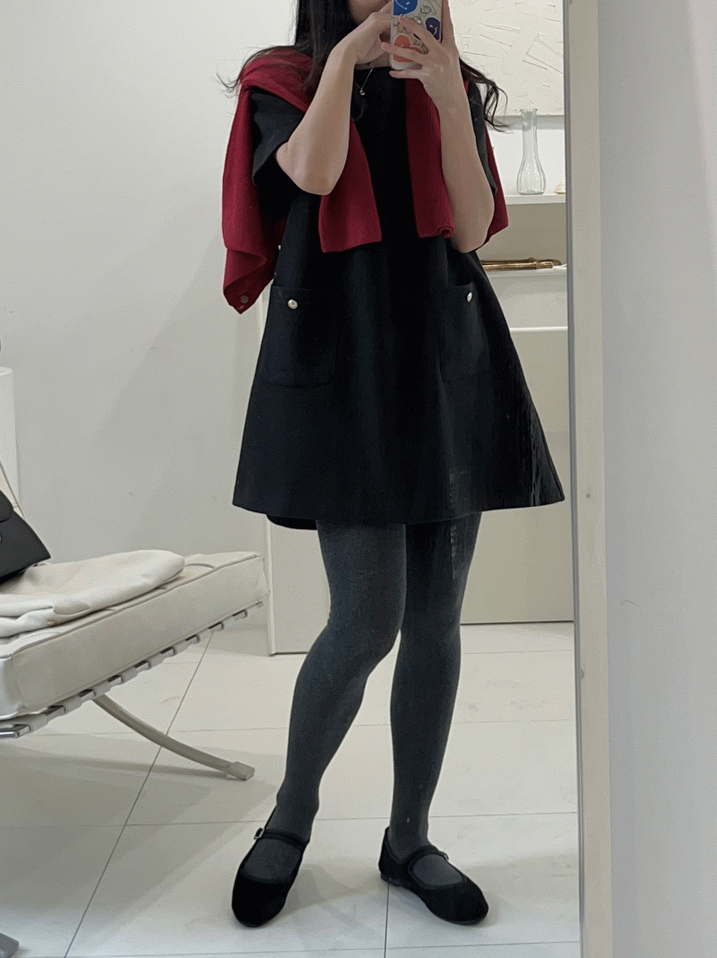 winter tweed mini dress